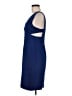 BCBGMAXAZRIA 100% Polyester Blue Cocktail Dress Size 6 - photo 5