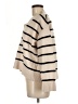 CAARA 100% Wool Stripes Ivory Wool Pullover Sweater Size M - photo 5