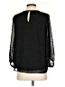 West Kei 100% Polyester Black 3/4 Sleeve Blouse Size S - photo 2