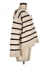 CAARA 100% Wool Stripes Ivory Wool Pullover Sweater Size M - photo 4
