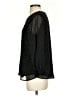 West Kei 100% Polyester Black 3/4 Sleeve Blouse Size S - photo 5