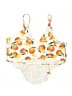 Shein Print Orange Swimsuit Top Size 2X - photo 2