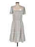 Monteau Paisley Gray Casual Dress Size M - photo 2
