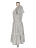 Monteau Paisley Gray Casual Dress Size M - photo 5