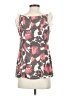 Deletta Gray Sleeveless Top Size S - photo 2