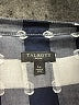 Talbots 100% Cotton Checkered-gingham Gray 3/4 Sleeve Blouse Size Lg Petite - photo 7