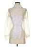 Assorted Brands Ivory Long Sleeve Blouse Size S (estimated) - photo 1