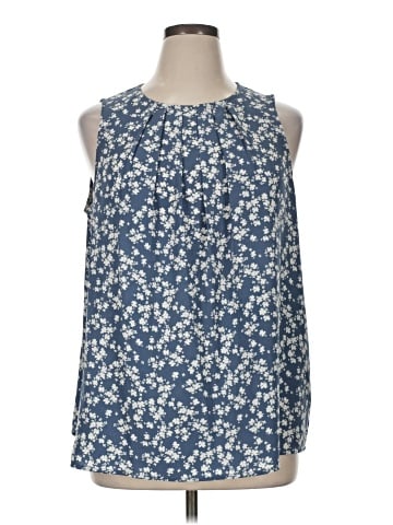 Monday Fun Sleeveless Blouse (view 1)