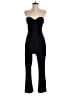 Express Solid Black Jumpsuit Size 4 - photo 1