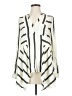 Maeve 100% Rayon Stripes Ivory Long Sleeve Blouse Size 2 - photo 1