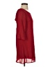 TOBI 100% Polyester Solid Red Casual Dress Size XS - photo 4
