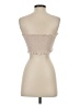 Shein 100% Polyester Tan Tube Top Size 2 - photo 2