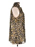 CAbi 100% Polyester Animal Print Gold Sleeveless Blouse Size L - photo 4