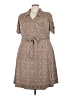 Torrid 100% Polyester Tweed Brown Casual Dress Size 22 - photo 1