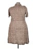 Torrid 100% Polyester Tweed Brown Casual Dress Size 22 - photo 2