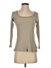 James Perse Tan 3/4 Sleeve T-Shirt Size 2 - photo 1