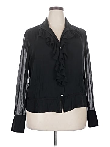 Jones New York Collection Long Sleeve Blouse (view 1)