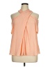 1.State 100% Polyester Orange Sleeveless Blouse Size XL - photo 1