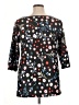 Sakurafina Black 3/4 Sleeve T-Shirt Size 1X - photo 2