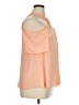 1.State 100% Polyester Orange Sleeveless Blouse Size XL - photo 4