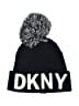 DKNY 100% Acrylic Black Beanie One size - photo 1