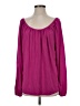 Talbots Purple Long Sleeve Blouse Size S - photo 1