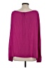 Talbots Purple Long Sleeve Blouse Size S - photo 2