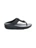FitFlop Black Flip Flops Size 8 1/2 - photo 1