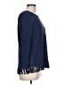 J. McLaughlin Blue Pullover Sweater Size L - photo 4
