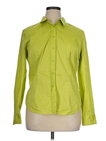 New York & Company Long Sleeve Button-Down Shirt (view 1)