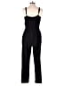 Rules of Etiquette Solid Black Jumpsuit Size L - photo 2