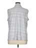 Calvin Klein Silver Sleeveless Blouse Size 1X - photo 2