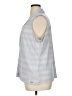 Calvin Klein Silver Sleeveless Blouse Size 1X - photo 5