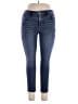 American Eagle Outfitters Solid Blue Jeans Size 12 - photo 1
