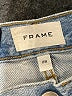 FRAME 100% Cotton Blue Jeans Size 28 waist - photo 7