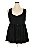 Torrid Black Sleeveless Blouse Size 2X Plus (2) - photo 1