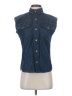 Unbranded Blue Denim Vest Size S - photo 1
