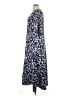 Unbranded Print Blue Casual Dress Size XL - photo 5