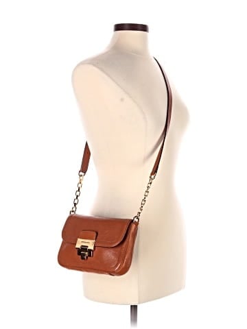 MICHAEL Michael Kors Leather Crossbody Bag (view 2)
