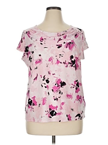 Kasper Short Sleeve Blouse (view 1)