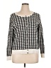 A New Day 100% Cotton Houndstooth Silver Cardigan Size 0X - photo 1