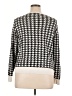 A New Day 100% Cotton Houndstooth Silver Cardigan Size 0X - photo 2