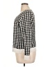 A New Day 100% Cotton Houndstooth Silver Cardigan Size 0X - photo 5