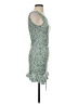 Shein Paisley Teal Cocktail Dress Size XS - photo 4