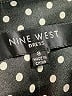 Nine West 100% Polyester Polka Dots Black Cocktail Dress Size 8 - photo 6