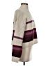 Splendid 100% Acrylic Stripes Ivory Turtleneck Sweater Size S - photo 4