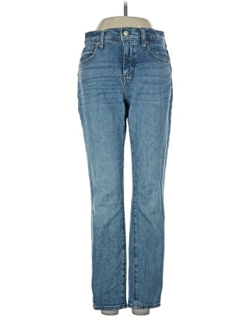 Madewell 9" Mid-Rise Skinny Jeans in Comfort Stretch: Eco Edition (view 1)