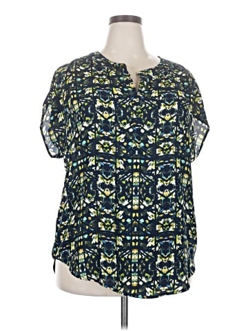 Pure Energy Short Sleeve Blouse (view 1)