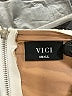 VICI 100% Polyester Ivory Cocktail Dress Size S - photo 7
