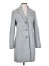Calvin Klein 100% Polyester Gray Coat Size XS - photo 1